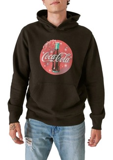 Lucky Brand Coca Cola Bottle Cotton Hoodie