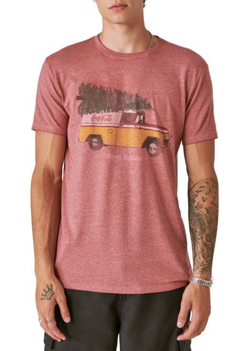 Lucky Brand Coca-Cola Truck Graphic T-Shirt