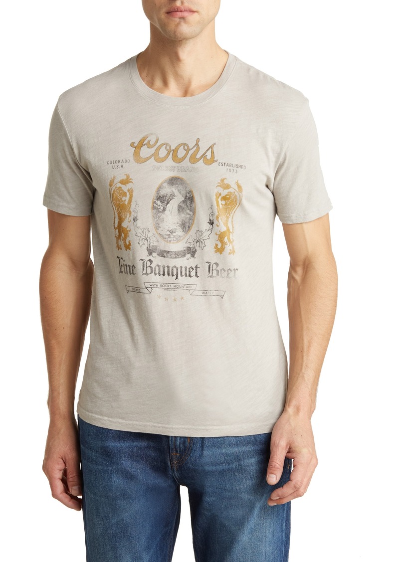 Lucky Brand Coors Banquet Graphic T-Shirt in Flint Grey at Nordstrom Rack