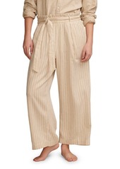 Lucky Brand Cotton Blend Paperbag Pants