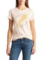 Lucky Brand David Bowie Aladdin Sane Graphic T-Shirt in Pale Peach at Nordstrom Rack