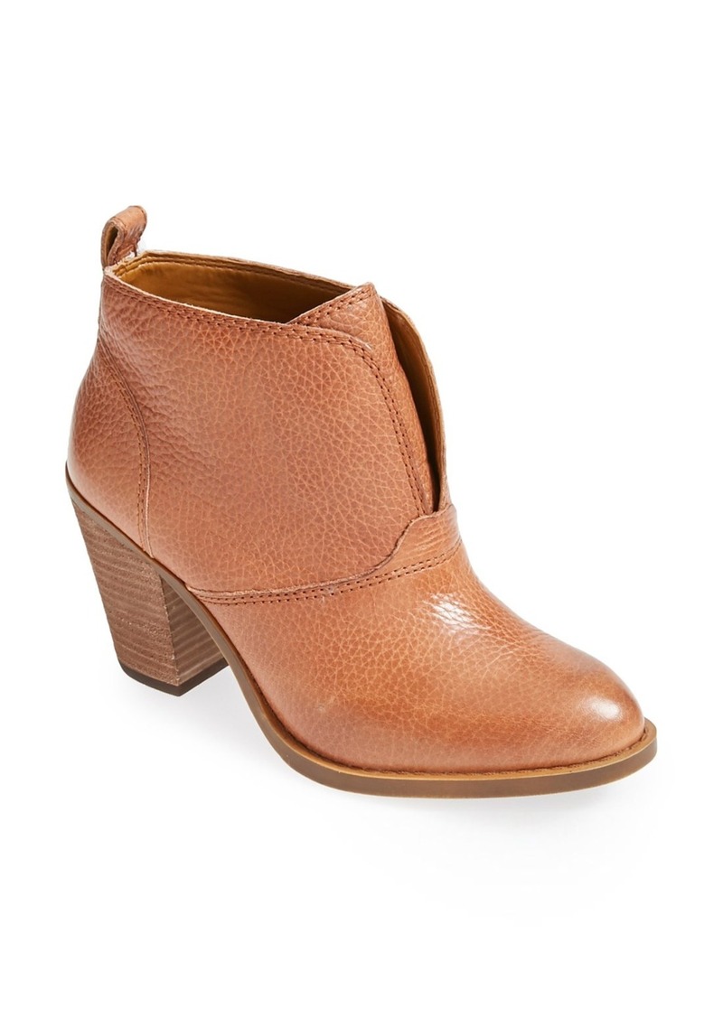 Lucky Brand Lucky Brand 'Ehllen' Textured Leather Bootie (Women) | Shoes