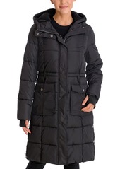 Lucky Brand Faux-Fur-Lined Hooded Puffer Coat