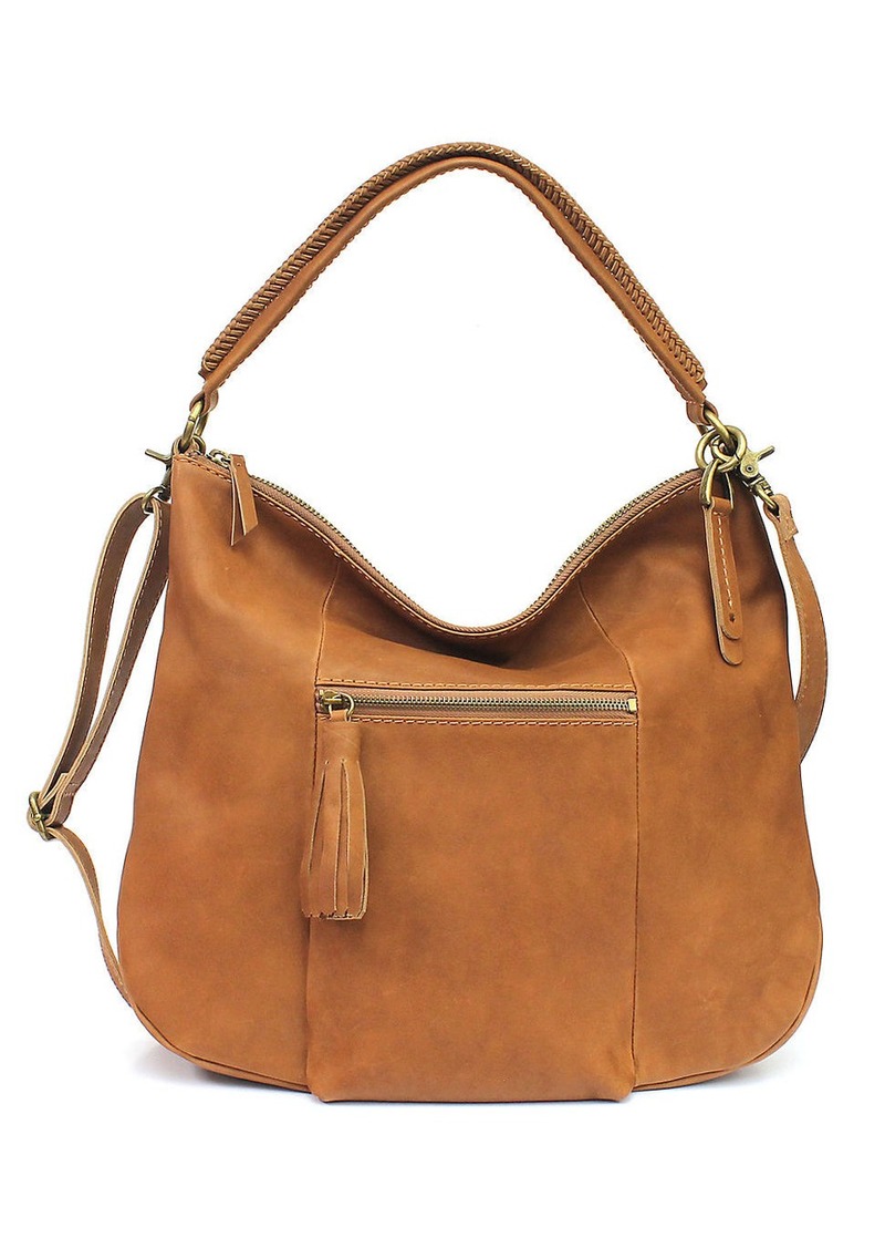 Lucky Brand LUCKY BRAND Harper Leather Crossbody Hobo Bag | Handbags