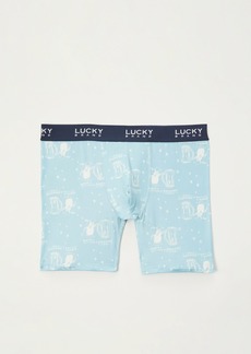 Lucky Brand Holiday Printed Boxer Gift
