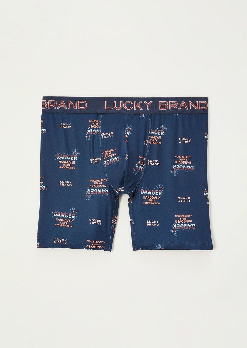 Lucky Brand Holiday Printed Boxer Gift