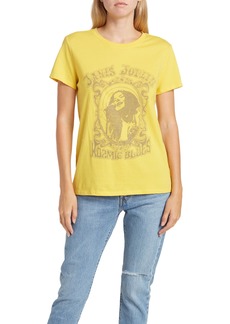Lucky Brand Janis Joplin Classic Crew T-Shirt in Maize at Nordstrom Rack