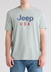 Lucky Brand Jeep Graphic T-Shirt in Aqua at Nordstrom Rack