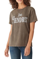 Lucky Brand Jimi Hendrix Relaxed Boyfriend Cotton Graphic Tee