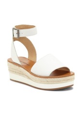 Lucky Brand Joodith Platform Wedge Sandal in Angora Leather at Nordstrom