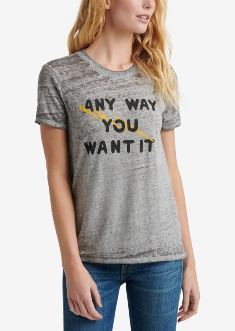Lucky Brand Journey Graphic Band T-Shirt