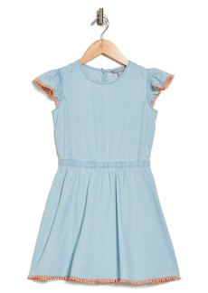 Lucky Brand Kids' Cotton Chambray Dress in Blair Wash at Nordstrom Rack