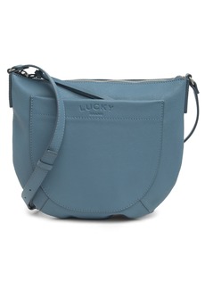 Lucky Brand Kyla Leather Crossbody Bag in Coronet Blue at Nordstrom Rack
