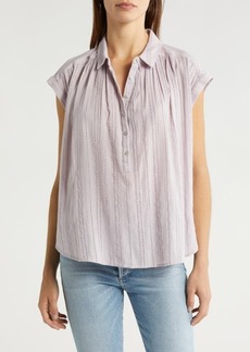 Lucky Brand Lace Detail Pullover Top