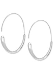 Lucky Brand Large Modern Hoop Earrings 2-1/8"