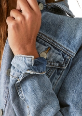 Lucky Brand Lucky Legend Studded Graphic Denim Jacket - Roll The Dice