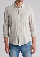 Lucky Brand Mason Workwear Button-Up Shirt in Vintage Jade at Nordstrom Rack