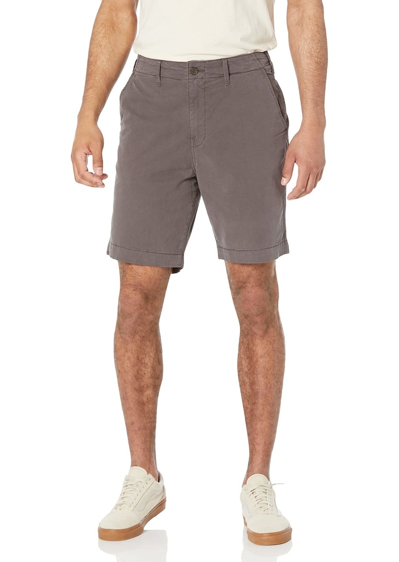 Lucky Brand Men's 9" Stretch Twill Flat Front Short