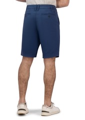 "Lucky Brand Men's 9"" Stretch Twill Flat Front Shorts - Moonstruck"