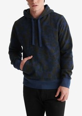 Lucky Brand Men's Camo Sueded Terry Hooded Sweatshirt