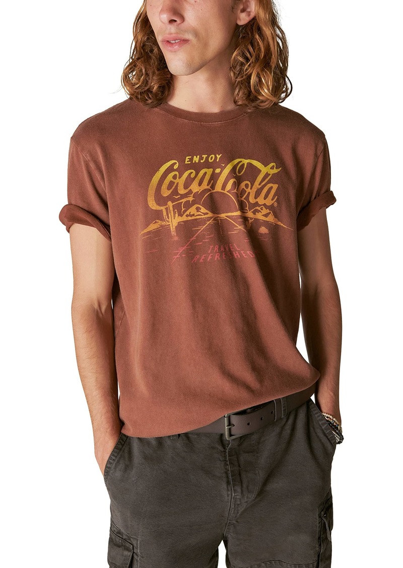 Lucky Brand Men's Coca Cola Road Tee