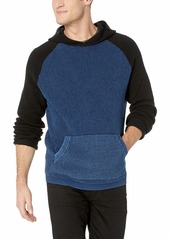 Lucky Brand Men's Colorblock Thermal Hoodie Sweatshirt  S