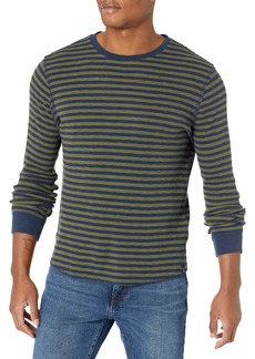 Lucky Brand mens Crew-neck Vintage Washed Thermal Shirt   US
