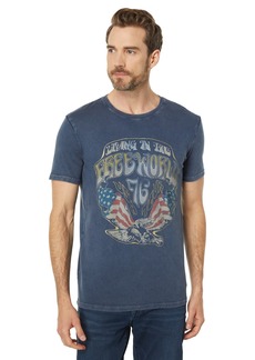 Lucky Brand Men's Free World Eagle Graphic Tee