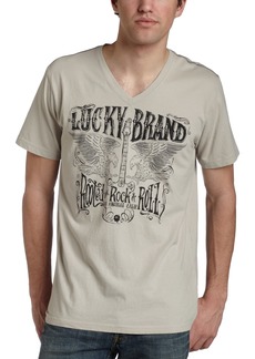 Lucky Brand Men's Guitar Rock V-Neck Tee