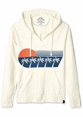Lucky Brand Men's Hooded Sunset Baja Sweatshirt  S
