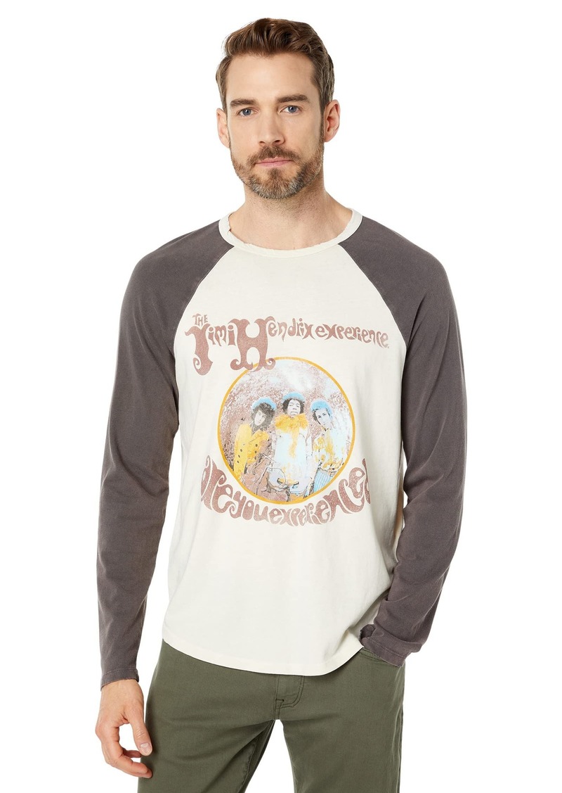 Lucky Brand Men's Jimi Hendrix Graphic Baseball Tee