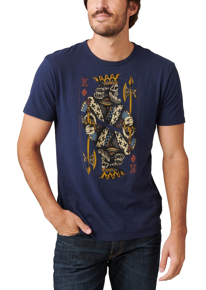 Lucky Brand Men's King of Diamonds Tee