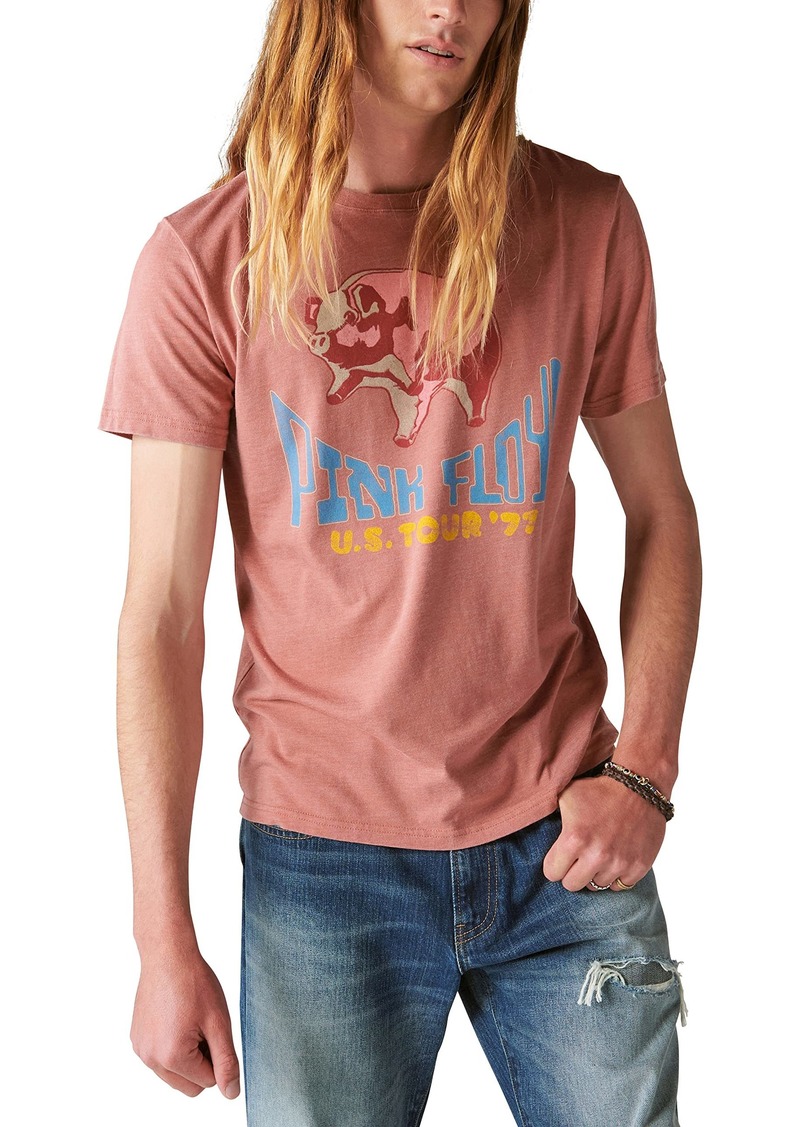 Lucky Brand Men's Pink Floyd '77 Tee