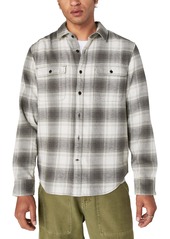 Lucky Brand Men's Plaid Workwear Cloud Soft Long Sleeve Flannel