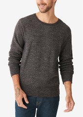 Lucky Brand Men's Plaited Crew Sweater