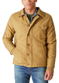 Lucky Brand Men's Sherpa Lined Deck Jacket