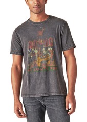 Lucky Brand Men's Short Sleeve ACDC Salute You Graphic Tee