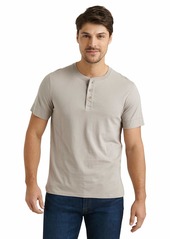 Lucky Brand Men's Short Sleeve Henley Shirt  XXL