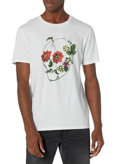 Lucky Brand mens Skull Botanical Tee T Shirt   US