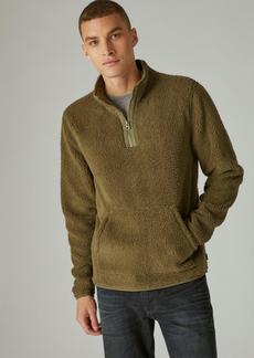 Lucky Brand Men's Solid Hi-Pile Utility Mock Neck