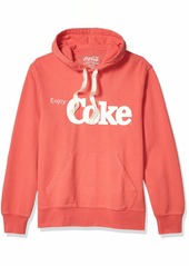 Lucky Brand Men's Sueded French Terry Enjoy Coke Hooded Pullover Sweatshirt