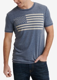 Lucky Brand Men's Usa Flag Short Sleeve Graphic T-Shirt - American Navy