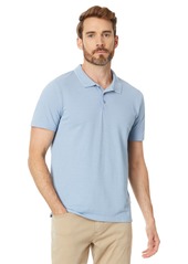 Lucky Brand Men's Venice Burnout Pique Short Sleeve Polo Shirt