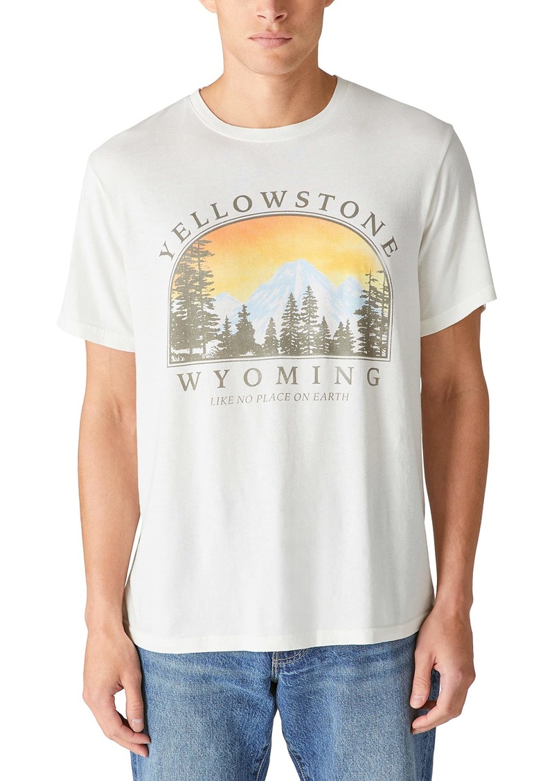 Lucky Brand Men's Yellowstone Graphic Tee