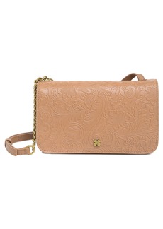 Lucky Brand Naya Small Leather Crossbody Bag in Latte 01 at Nordstrom Rack