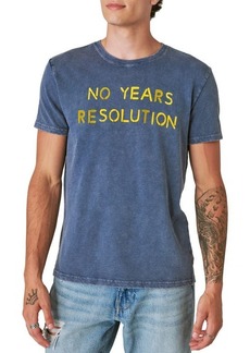 Lucky Brand No Years Resolution Graphic T-Shirt