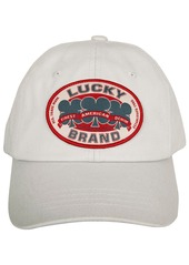 Lucky Brand Oval Clover Patch Trucker Hat - Light Gray