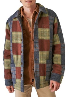 Lucky Brand Patchwork Flannel Chore Jacket at Nordstrom