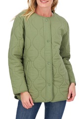 Lucky Brand Quilted Jacket in Olivine at Nordstrom Rack