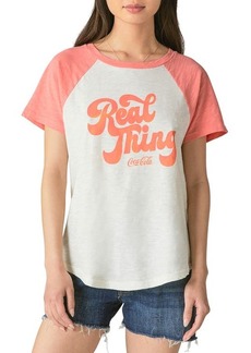 Lucky Brand Real Thing Cotton Graphic Tee